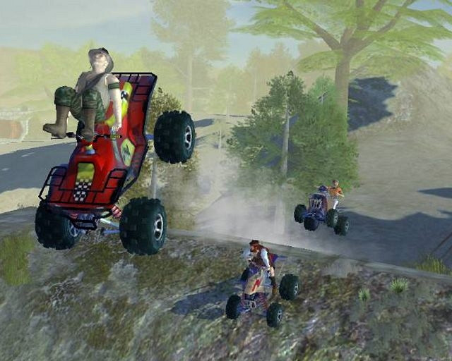 Скриншот из игры Fuel