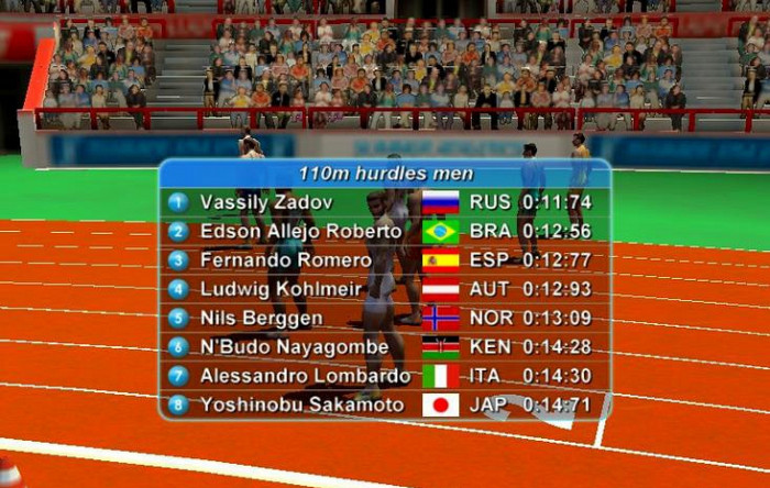 Скриншот из игры Summer Games 2004
