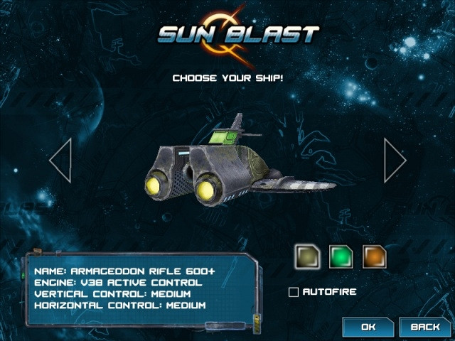 Скриншот из игры Sun Blast