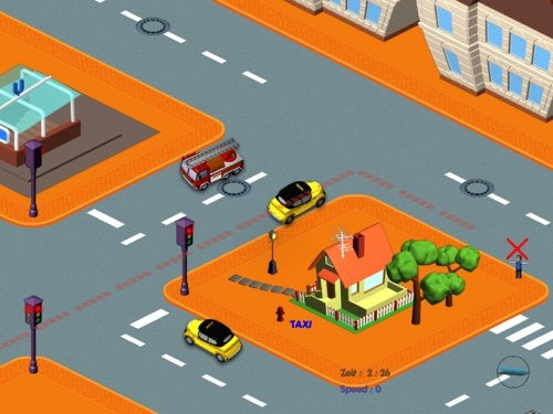 Скриншот из игры Super City-Hero
