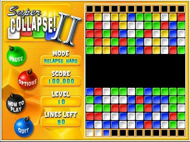 Скриншот из игры Super Collapse II