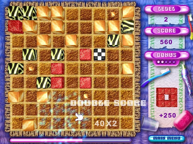 Скриншот из игры Super Cubes