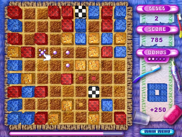 Скриншот из игры Super Cubes