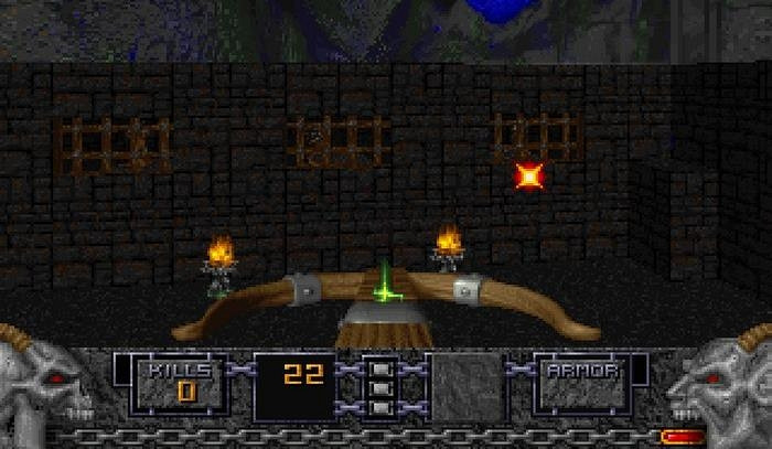 Скриншот из игры Heretic