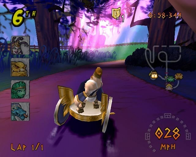 Скриншот из игры Heracles: Chariot Racing