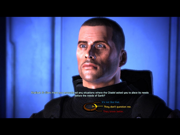 Скриншот из игры Mass Effect