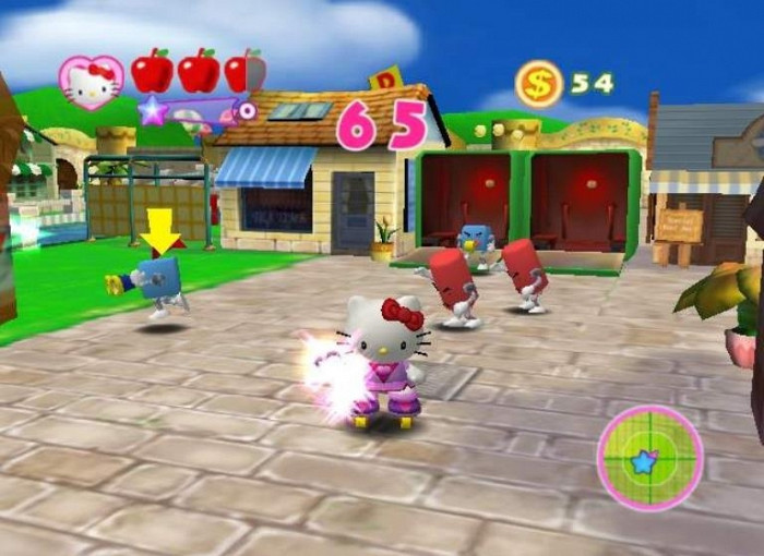 Скриншот из игры Hello Kitty: Roller Rescue