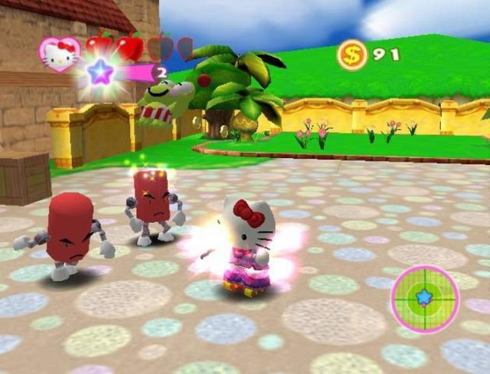 Скриншот из игры Hello Kitty: Roller Rescue