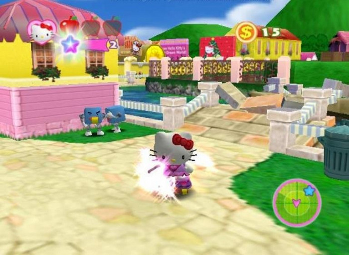 Скриншот из игры Hello Kitty: Roller Rescue