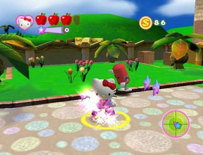 Скриншот из игры Hello Kitty: Roller Rescue