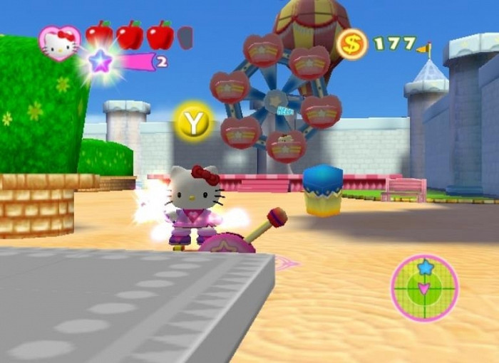 Скриншот из игры Hello Kitty: Roller Rescue