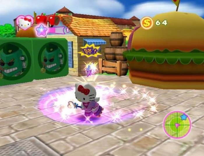 Скриншот из игры Hello Kitty: Roller Rescue