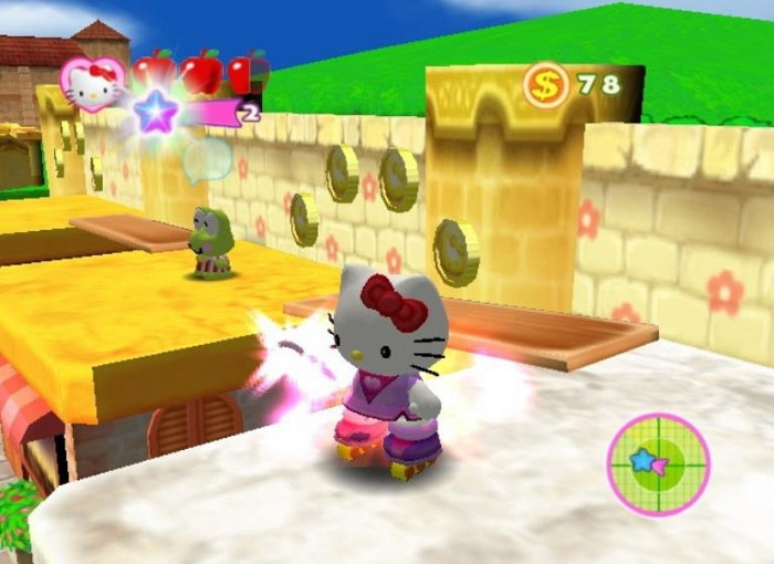 Скриншот из игры Hello Kitty: Roller Rescue