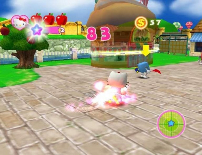 Скриншот из игры Hello Kitty: Roller Rescue