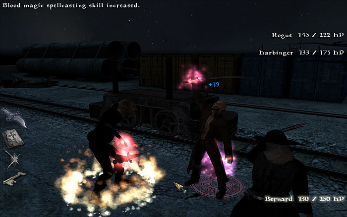 Скриншот из игры Vampire Hunters