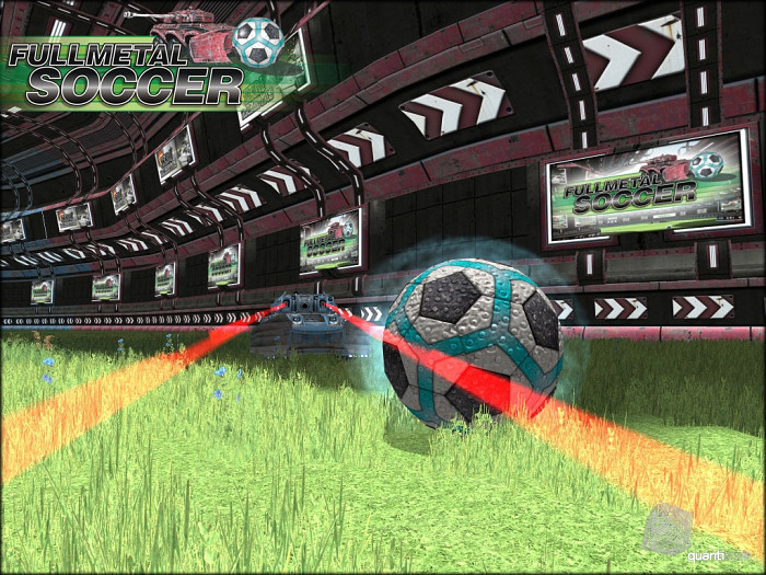 Скриншот из игры Full Metal Soccer