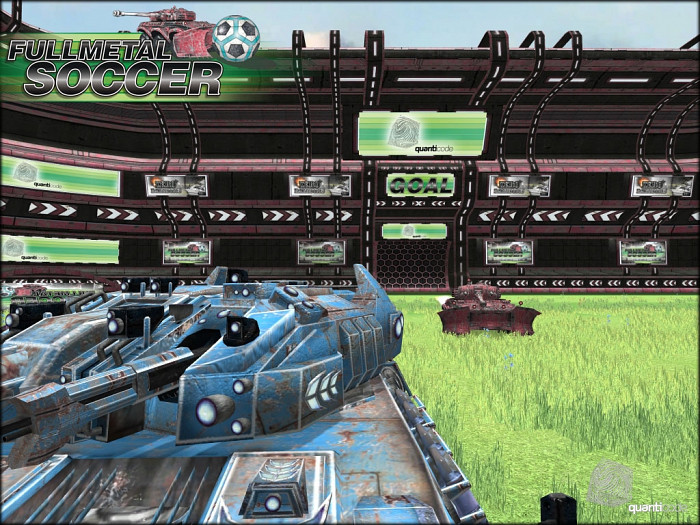 Скриншот из игры Full Metal Soccer