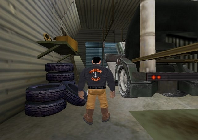Скриншот из игры Full Throttle: Hell on Wheels