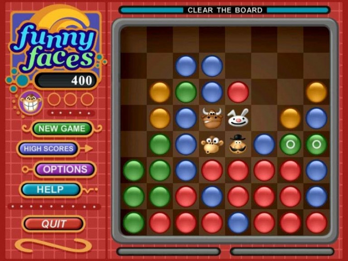 Скриншот из игры Funny Faces