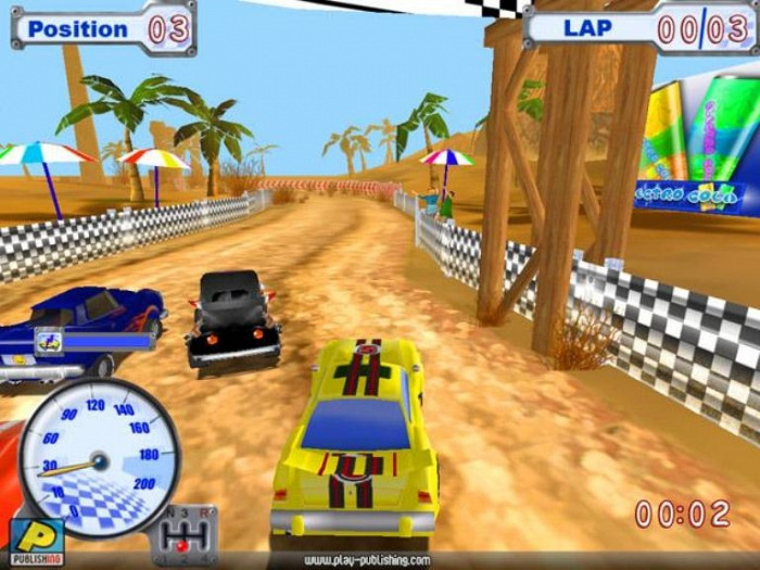 Скриншот из игры Funny Racer