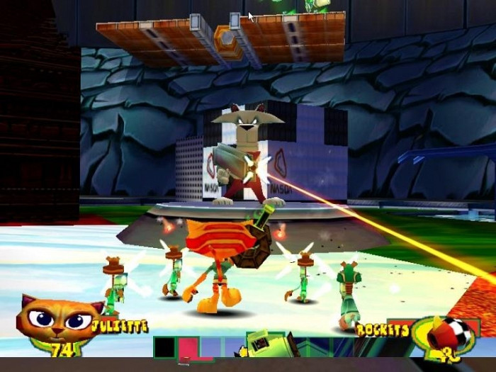 Скриншот из игры Fur Fighters