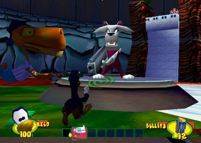 Скриншот из игры Fur Fighters