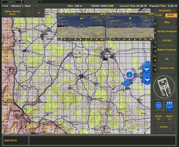 Скриншот из игры Future Force Company Commander