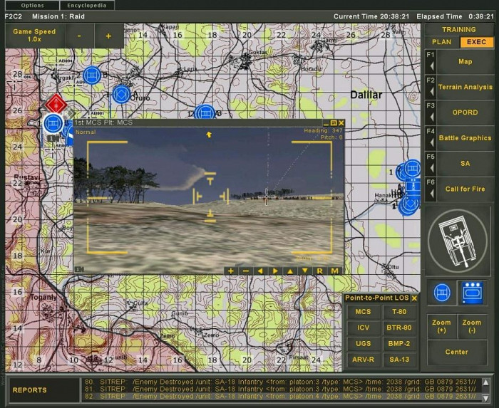 Скриншот из игры Future Force Company Commander