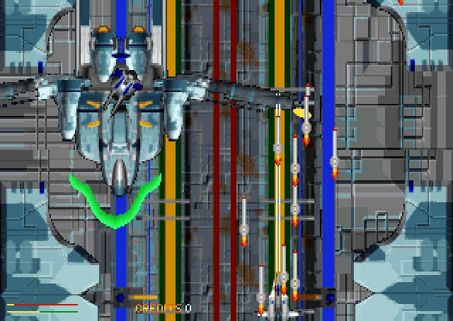 Скриншот из игры Vanguard Ace: Vertical Madness