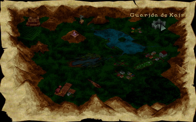 Скриншот из игры Veil of Darkness