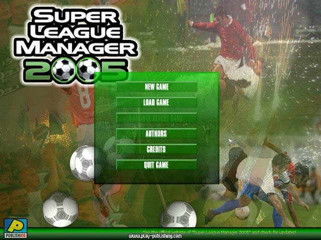 Обложка для игры Super League Manager 2005