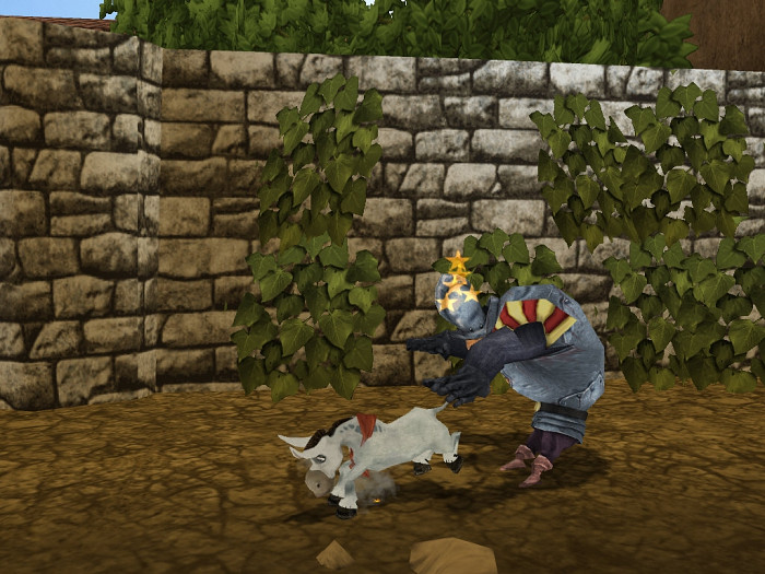 Скриншот из игры Donkey Xote
