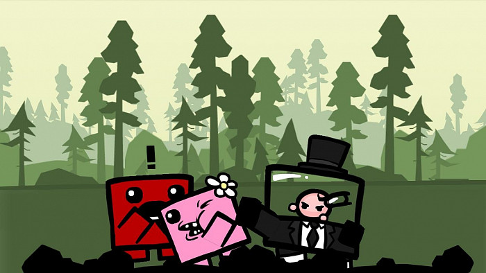 Скриншот из игры Super Meat Boy