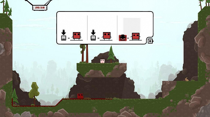 Скриншот из игры Super Meat Boy