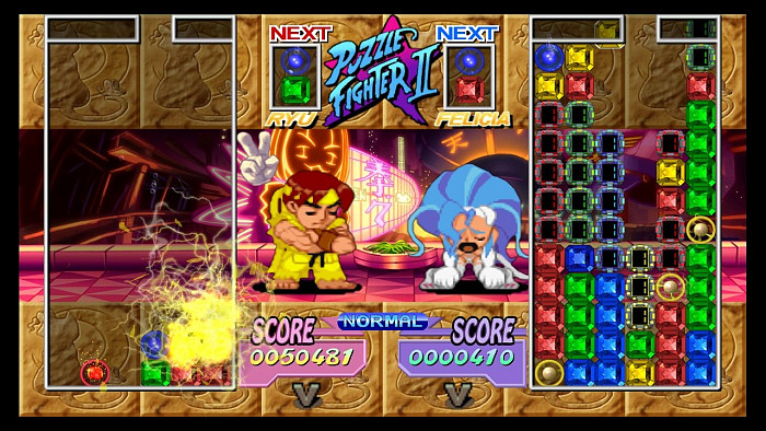 Скриншот из игры Super Puzzle Fighter II Turbo HD Remix