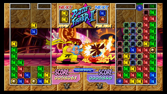 Скриншот из игры Super Puzzle Fighter II Turbo HD Remix