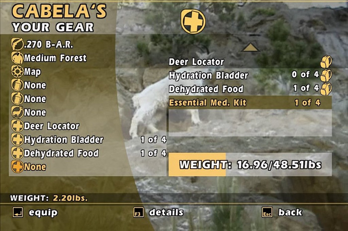 Скриншот из игры Cabela's Outdoor Adventure 2006