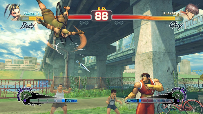 Скриншот из игры Super Street Fighter IV