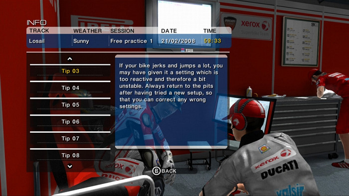 Скриншот из игры Superbike World Championship 08