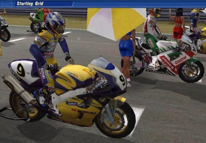 Скриншот из игры Superbike 2001