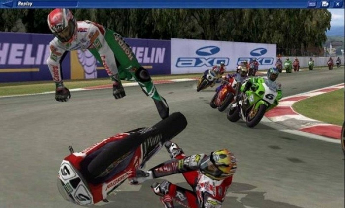 Скриншот из игры Superbike 2001
