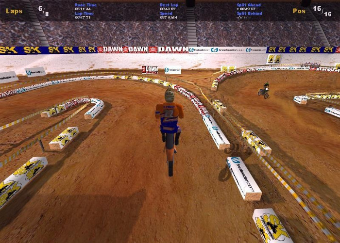 Скриншот из игры SuperCross Kings: International Stadium Edition