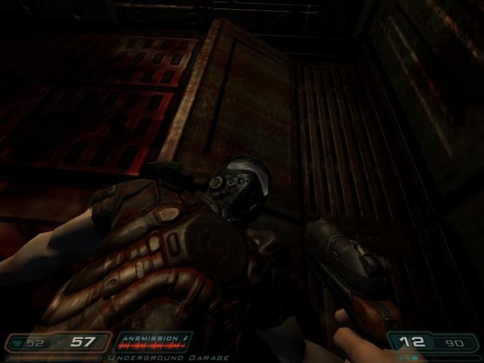 Скриншот из игры Doom 3