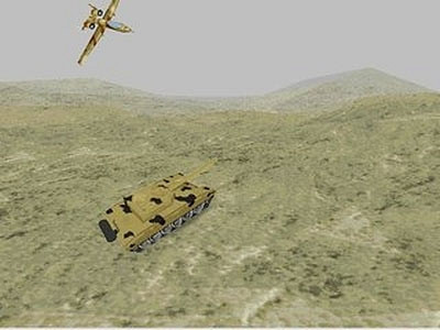 Скриншот из игры A-10 Tank Killer 2: Silent Thunder