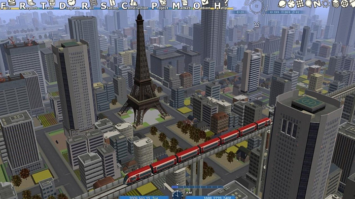 Скриншот из игры A-Train 8