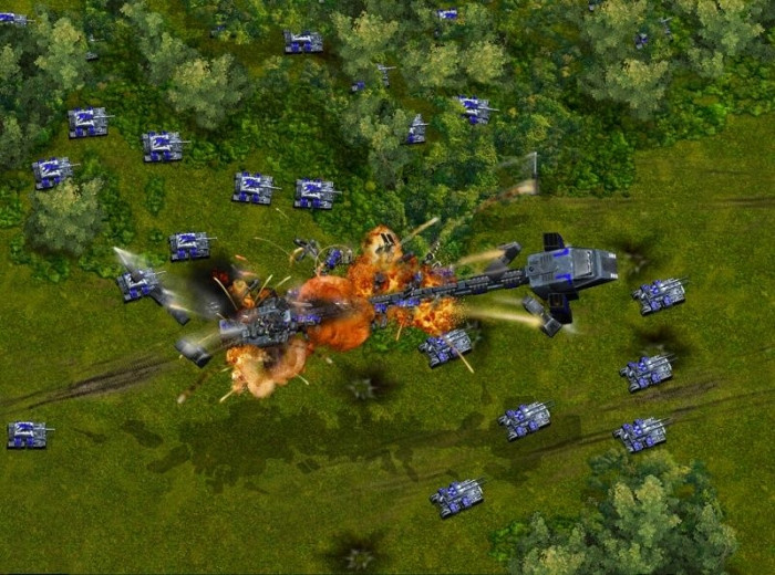 Скриншот из игры Supreme Commander