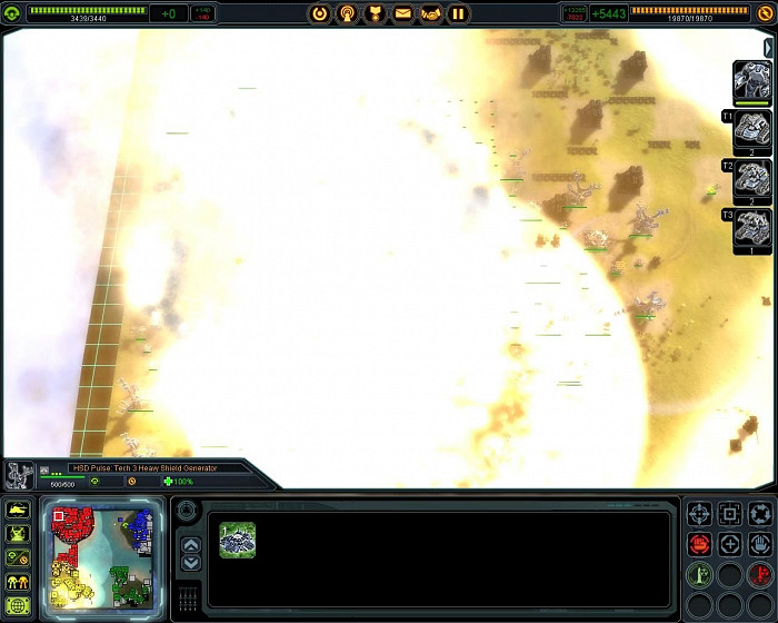 Скриншот из игры Supreme Commander