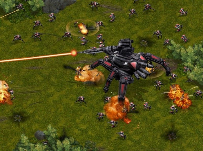 Скриншот из игры Supreme Commander