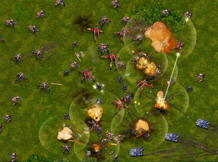 Скриншот из игры Supreme Commander