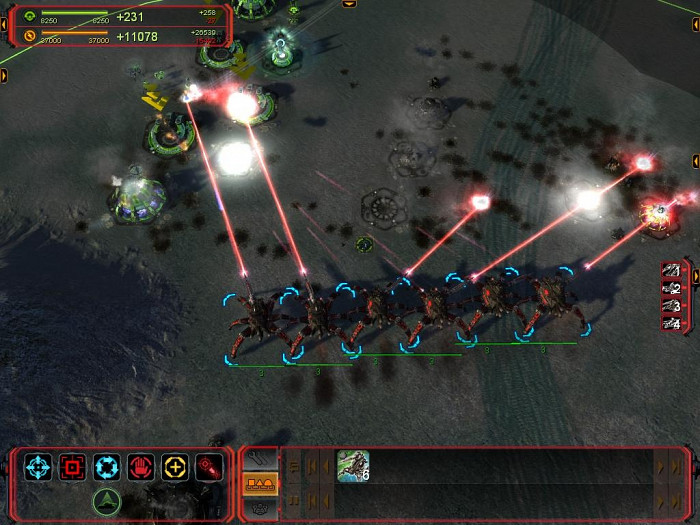 Скриншот из игры Supreme Commander: Forged Alliance